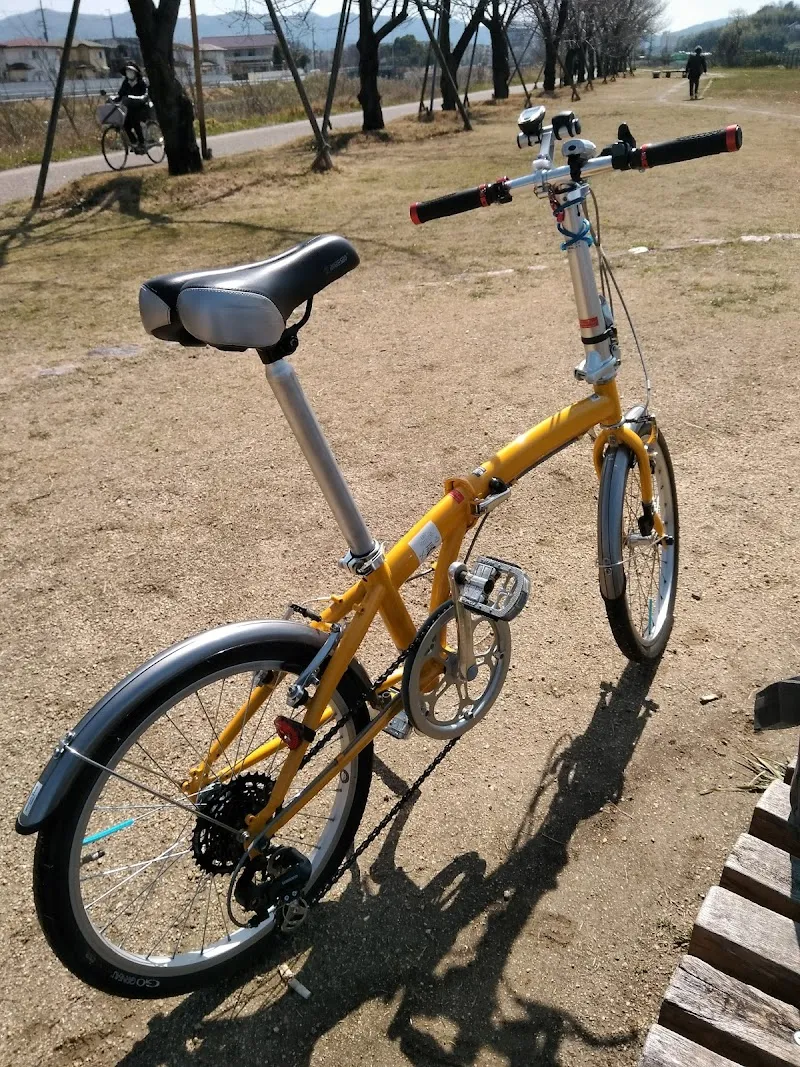 天野川緑地 cycling park in Hirakata, Osaka