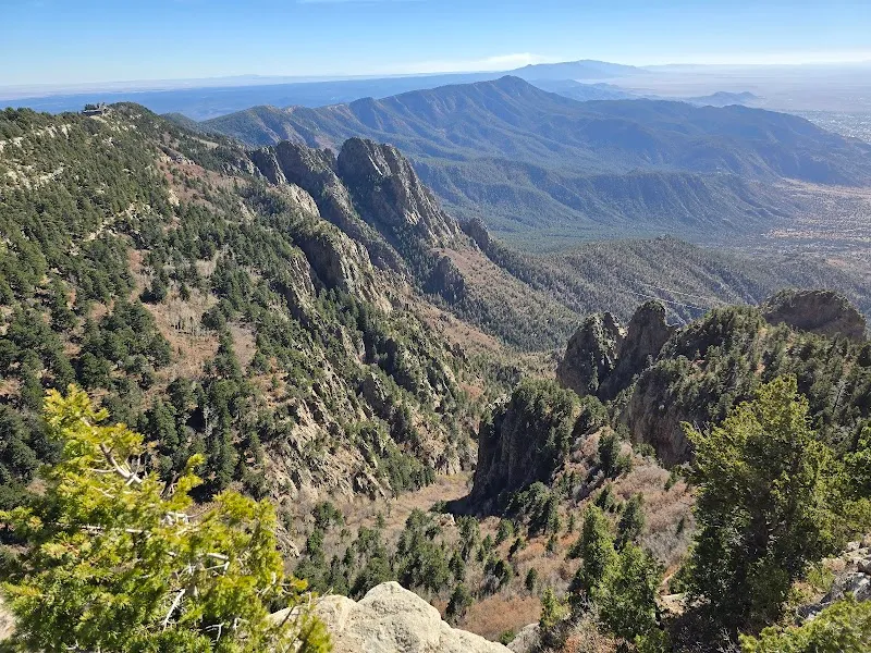 10k Trailhead hiking area in Sandia Park, NM