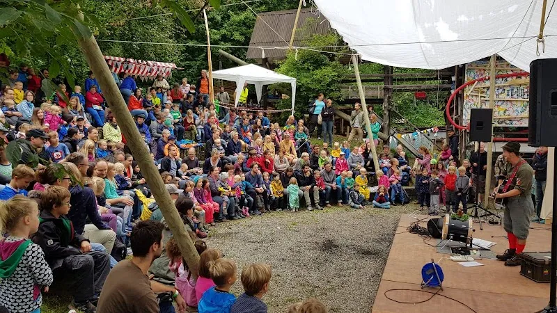 Abenteuerspielplatz Holzwurm playground in Uster, ZH