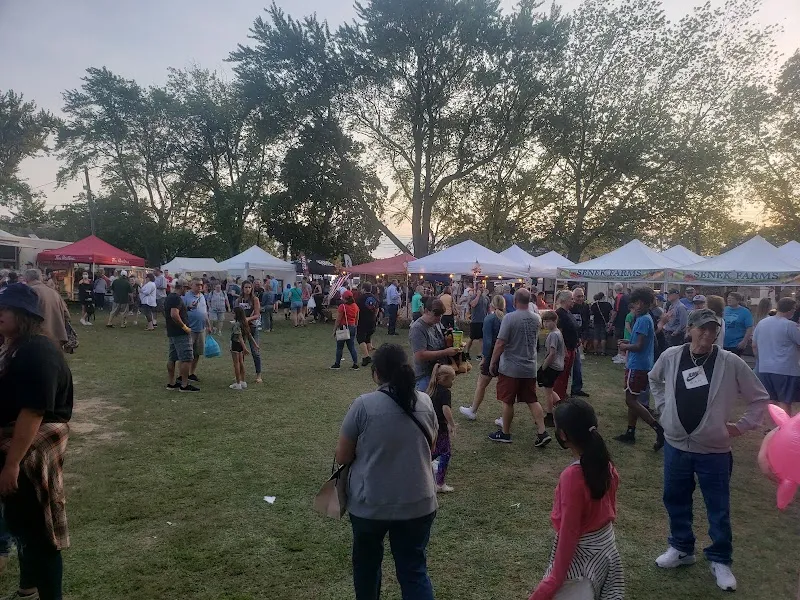 Academy Park park in Lewiston, NY