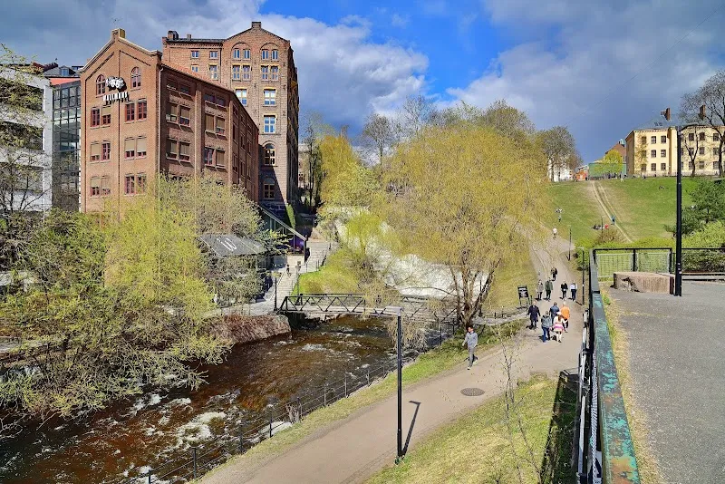 Akerselva river in Oslo, OSL