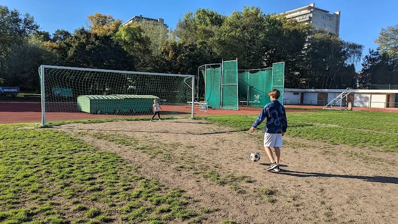 Albertpark city park in Schaerbeek, BRU