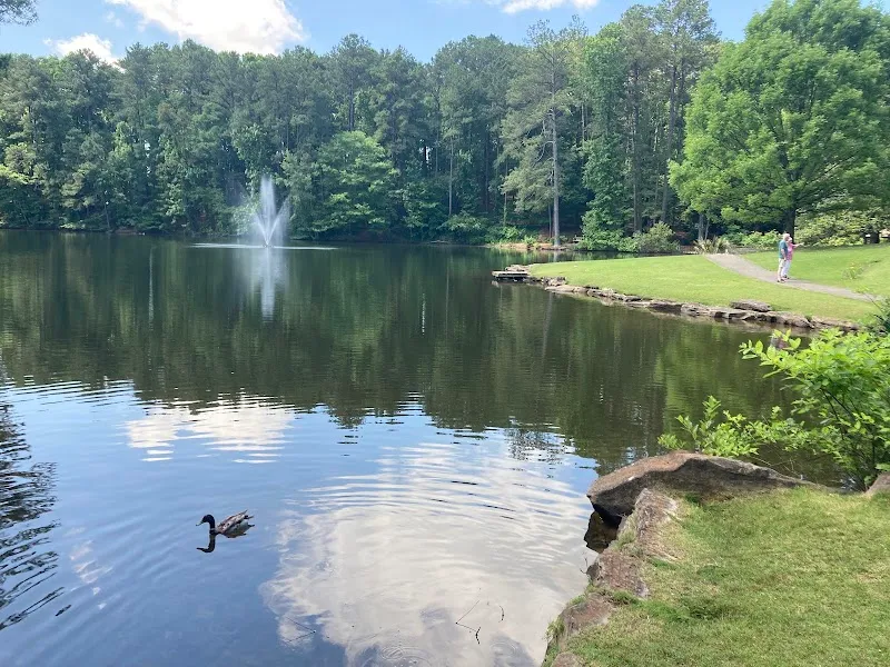 Aldridge Gardens botanical garden in Birmingham, AL