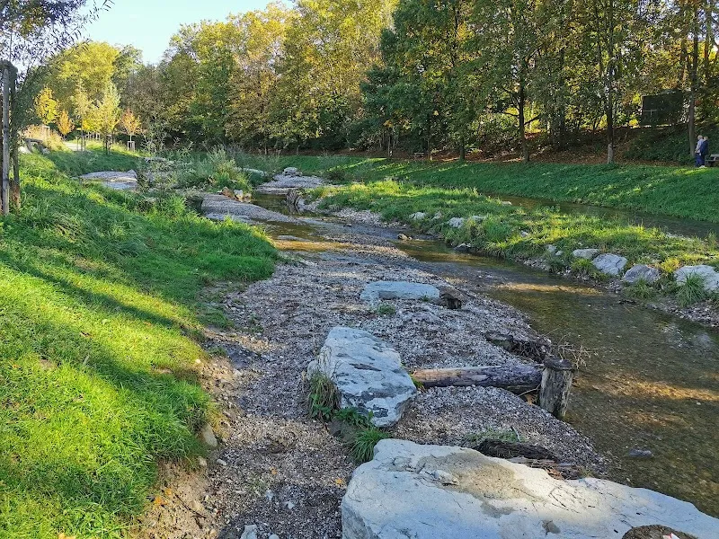 Alterbach Renaturalisierung und Fischaufsteg garden in Salzburg, SBG