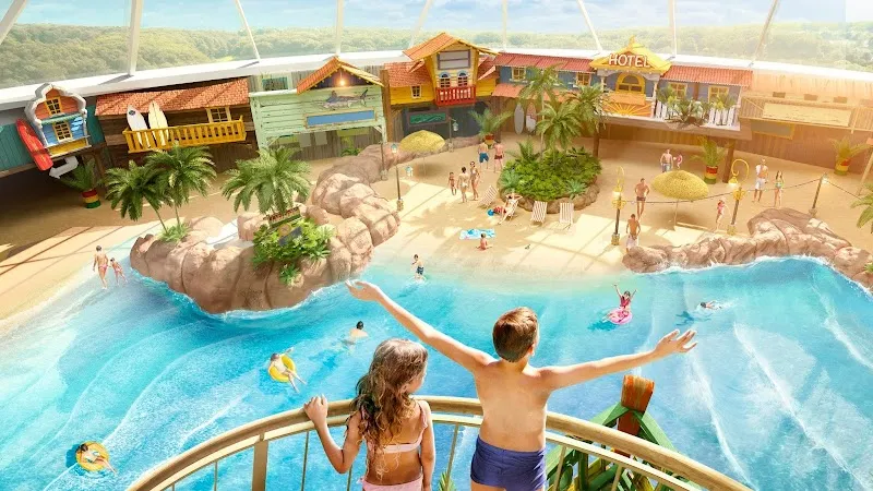 Aqualibi water park in Brussels, BRU