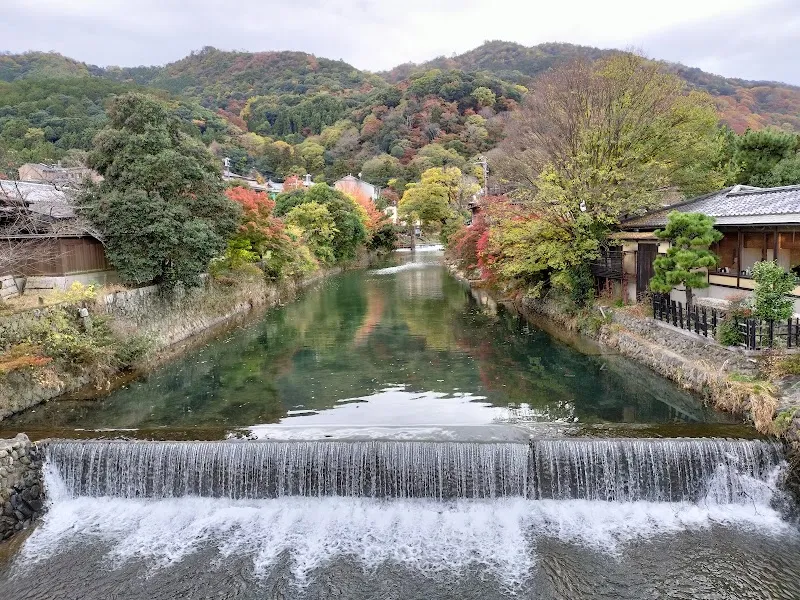 Arashiyama Park Nakanoshima Area park in Sagatenryuji, KYO