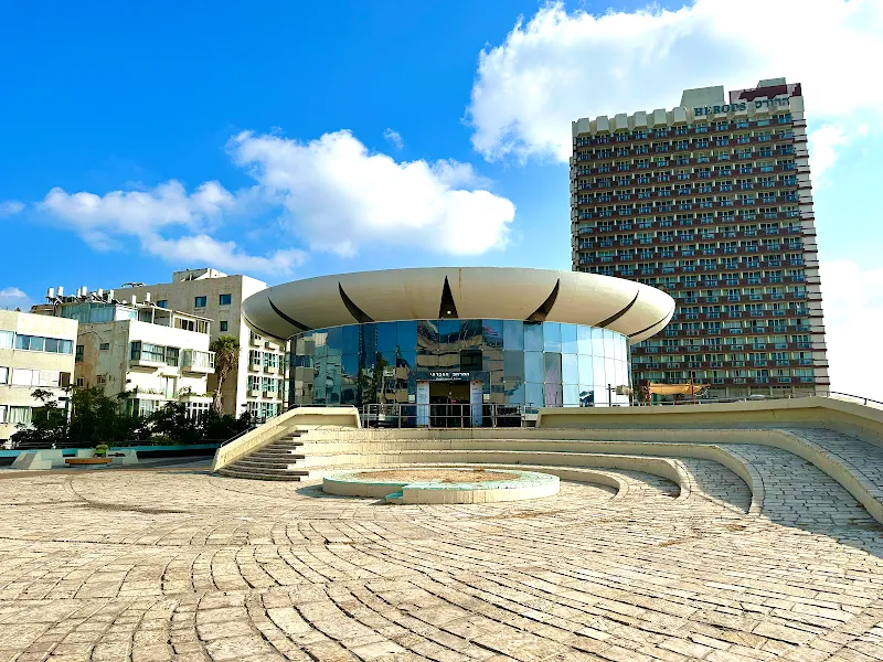 Atarim Square tourist attraction in Bat Yam, TA