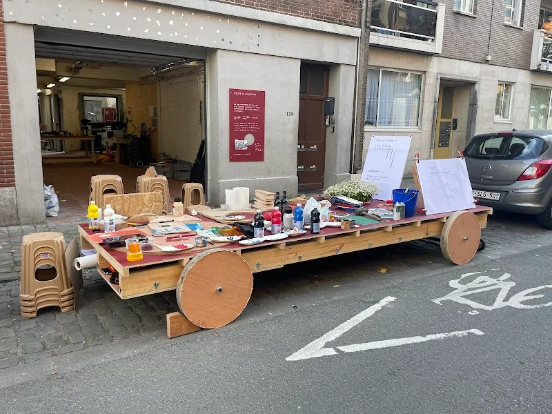 Atelier de l'Enjoliveur art studio in Schaerbeek, BRU