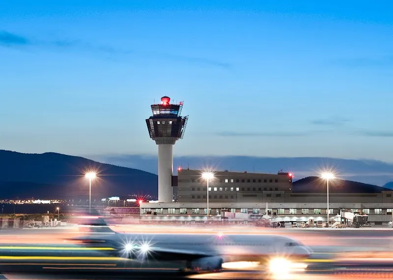 Athens International Airport "Eleftherios Venizelos" international airport in Spata, AT