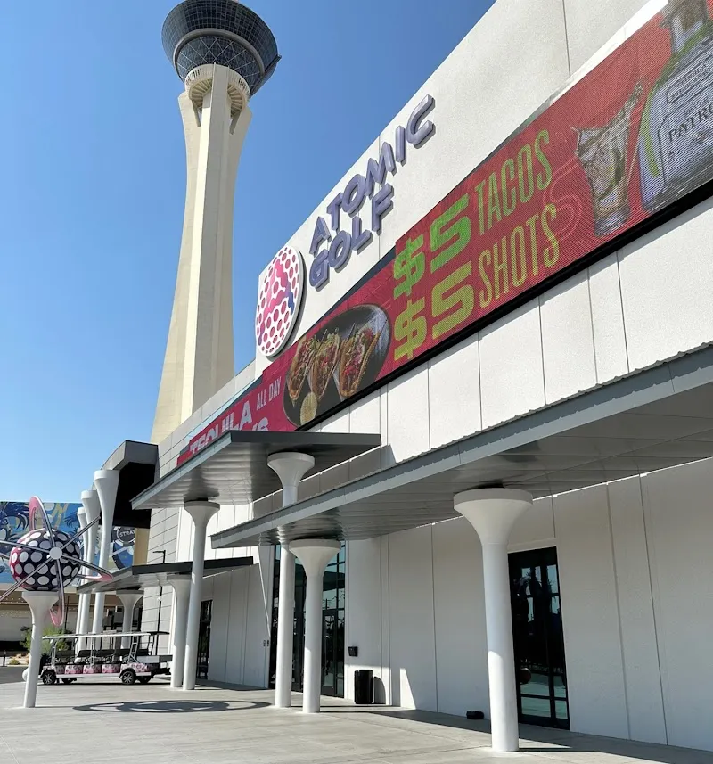 Atomic Golf restaurant in Paradise, NV
