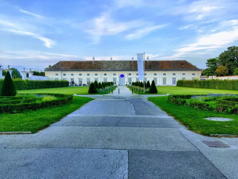 Augarten park in Vienna, W