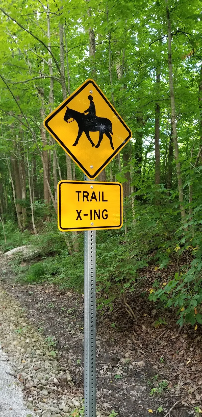 B&O Trail route in Brownsburg, IN