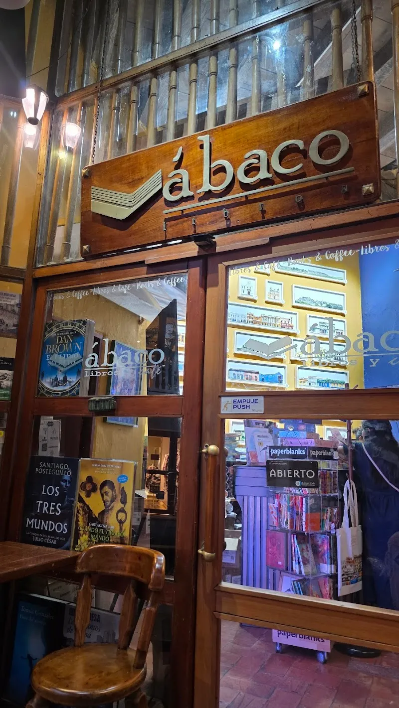 Ábaco Libros y Café book store in Arroyo Grande, Bolivar