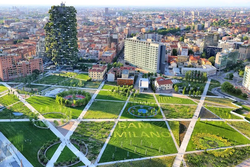 BAM - Biblioteca degli Alberi Milano city park in Pero, Lombardy