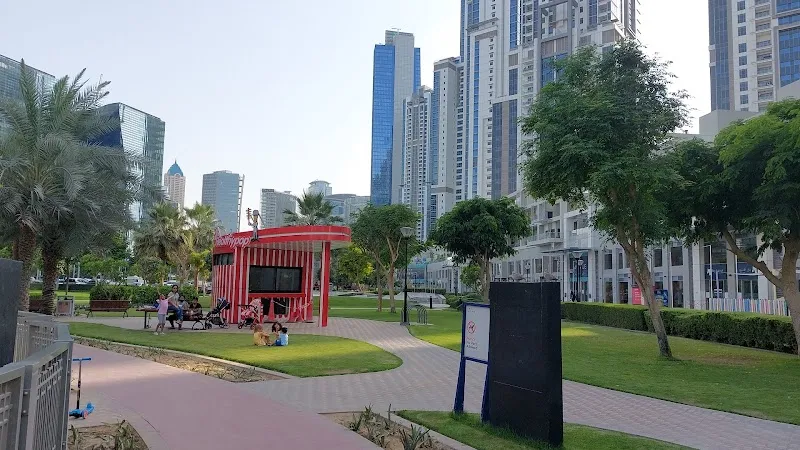 Bay Avenue Park park in Business Bay, Dubai