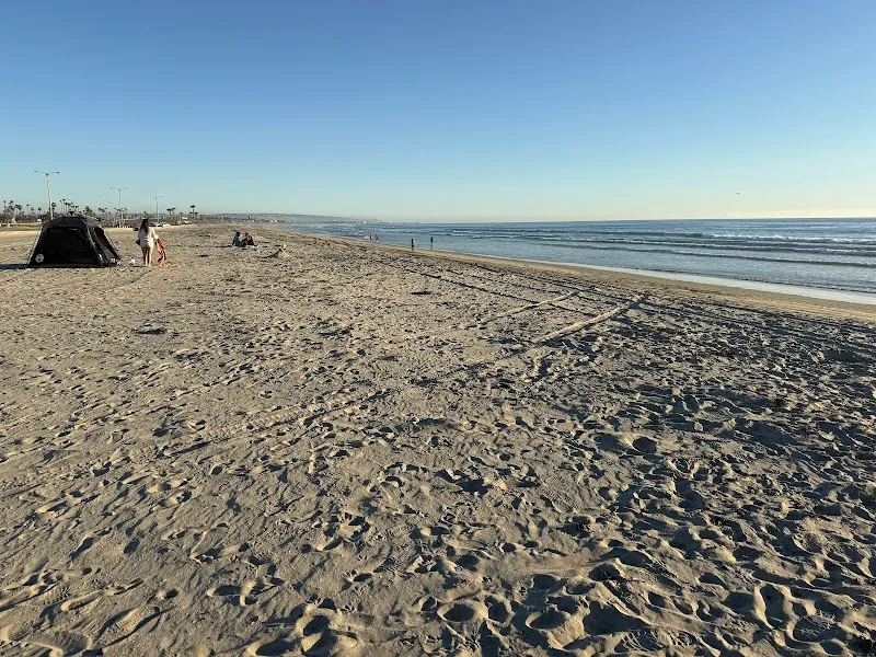 Bayshore Bikeway (Silver Strand Bikeway) route in Coronado, CA