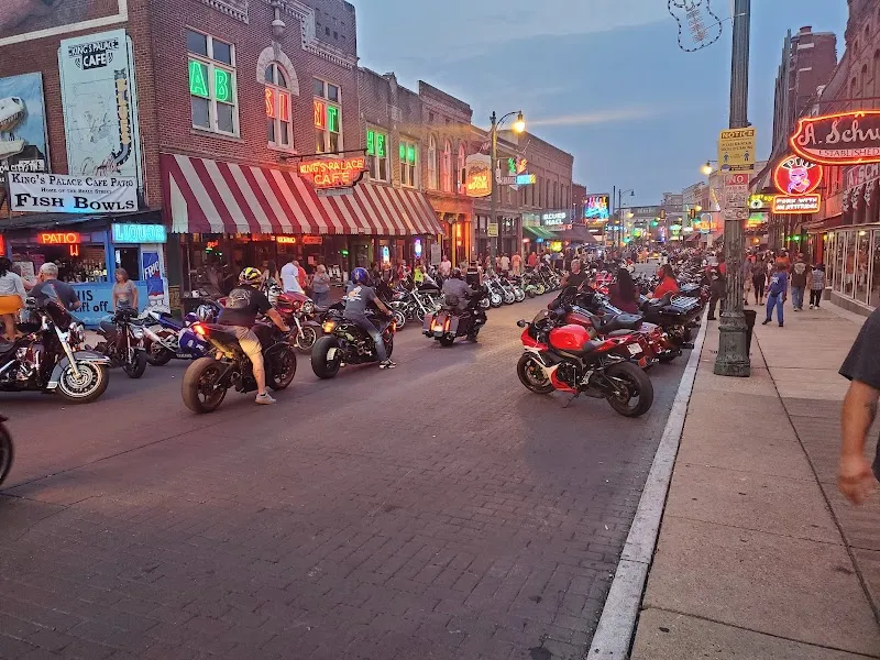 Beale Street route in Memphis, TN
