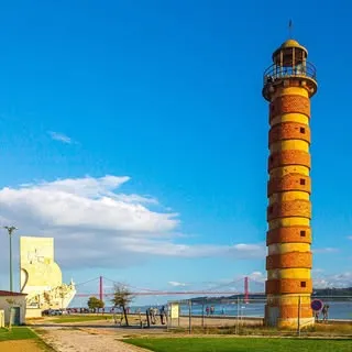 Belem Lighthouse tourist attraction in Belém (Lisbon East), Lisbon