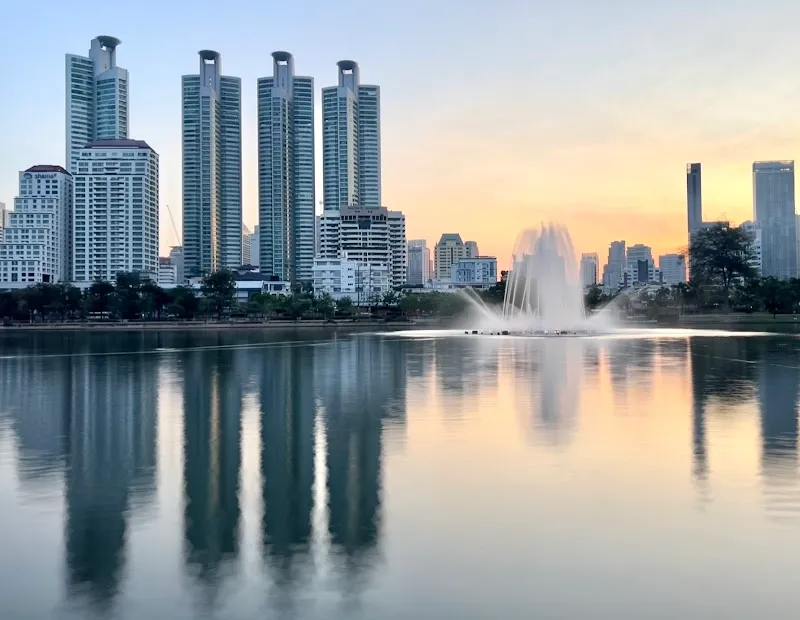 Benchakitti Park state park in Bangkok, BKK