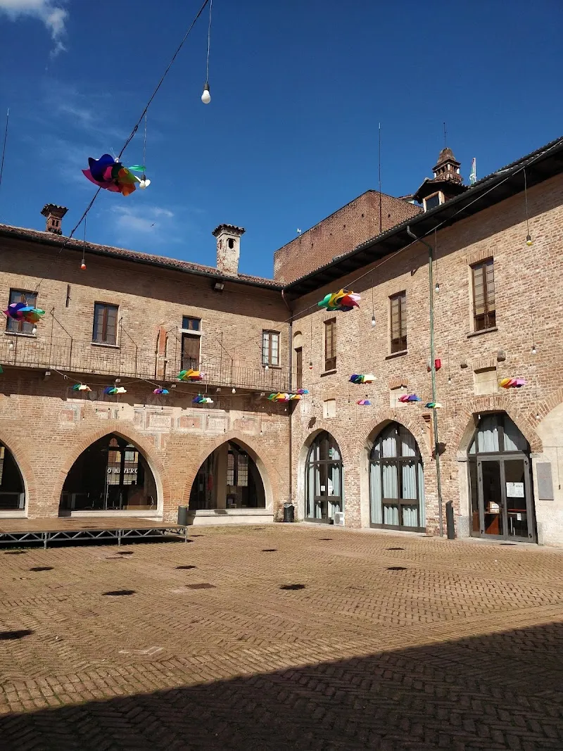 Biblioteca Civica "Romeo Brambilla" library in Abbiategrasso, Lombardy