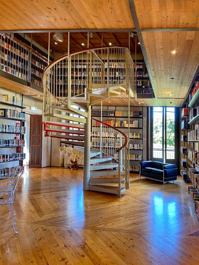 Biblioteca Comunale library in Nova Milanese, Lombardy
