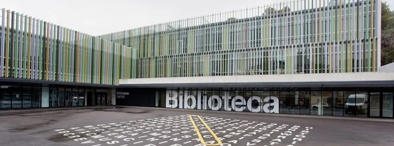 Biblioteca Ramon Fernàndez Jurado library in Castelldefels, CT