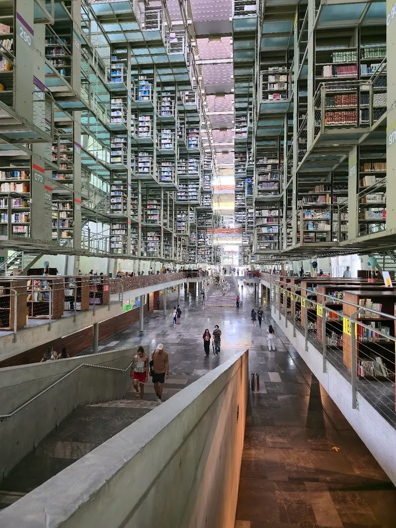 Biblioteca Vasconcelos library in Iztapalapa, CDMX