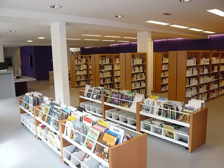 Bibliotheek Sésame library in Schaerbeek, BRU