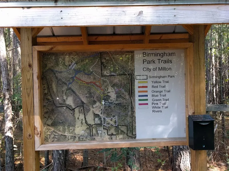 Birmingham Park hiking area in Milton, GA