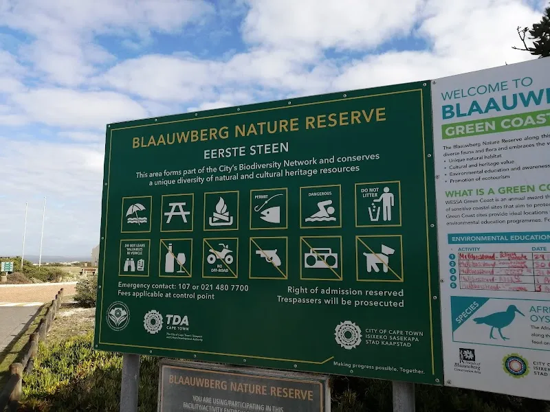 Blaauwberg Nature Reserve nature preserve in Bloubergstrand, WC