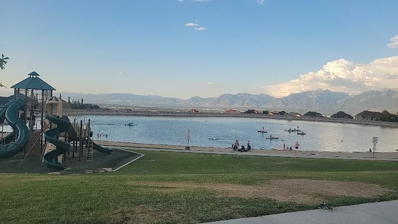 Blackridge Reservoir tourist attraction in Herriman, UT