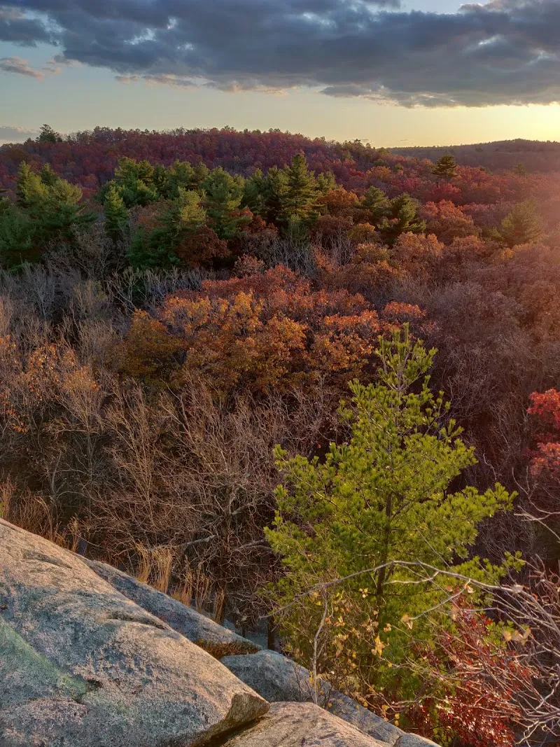 Blue Hills Reservation state park in Boston, MA