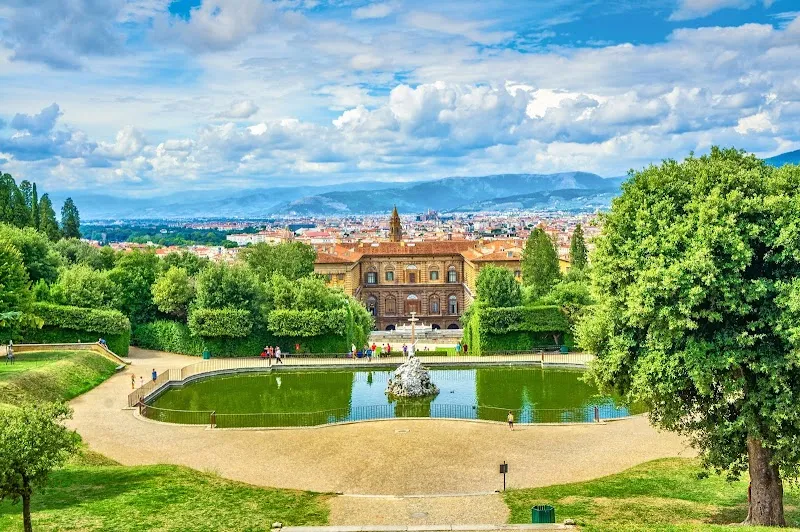 Boboli Gardens garden in Florence, TC