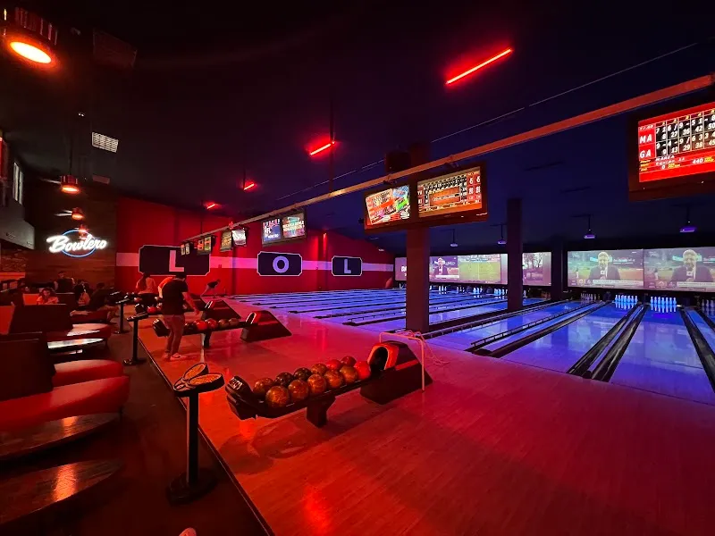 Bowlero Polanco bowling alley in Mexico City, CDMX