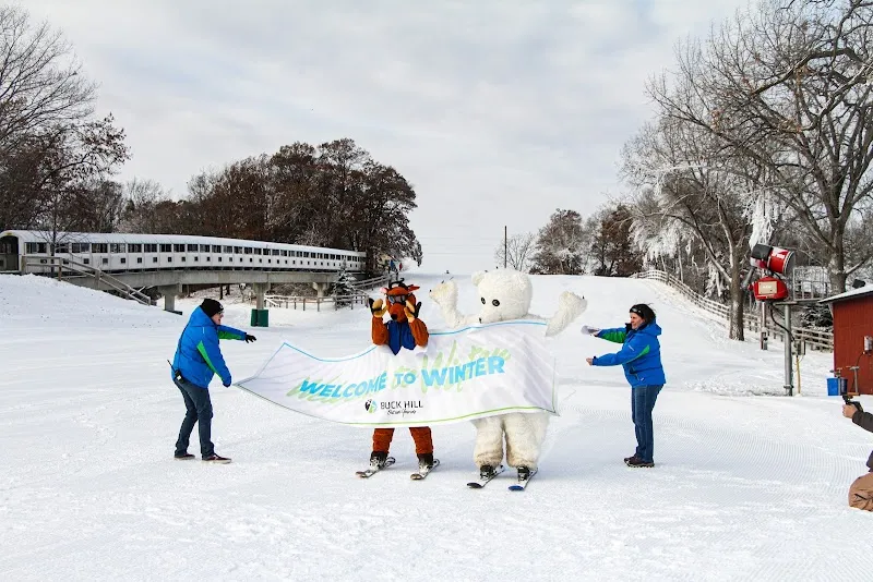 Buck Hill ski resort in Burnsville, MN