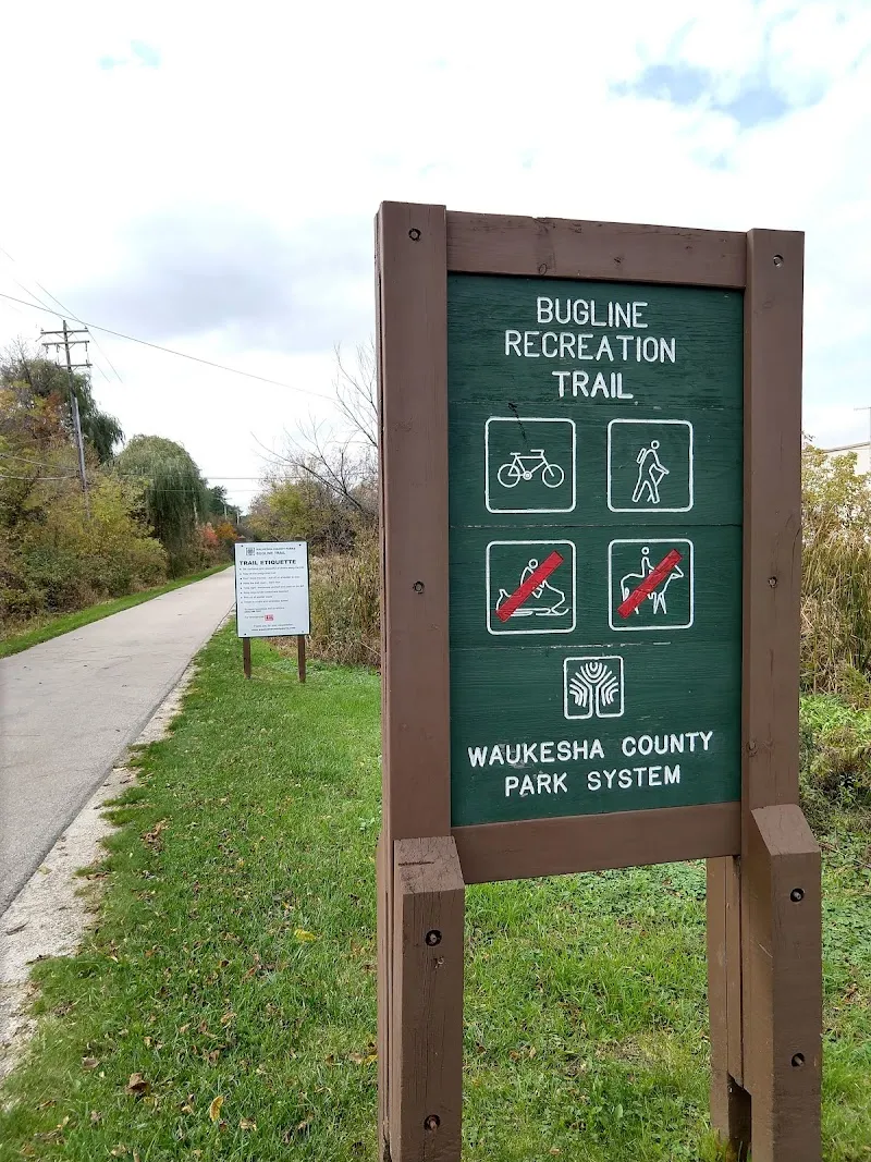 Bugline Trail Head (no parking in lot) parking in Menomonee Falls, WI