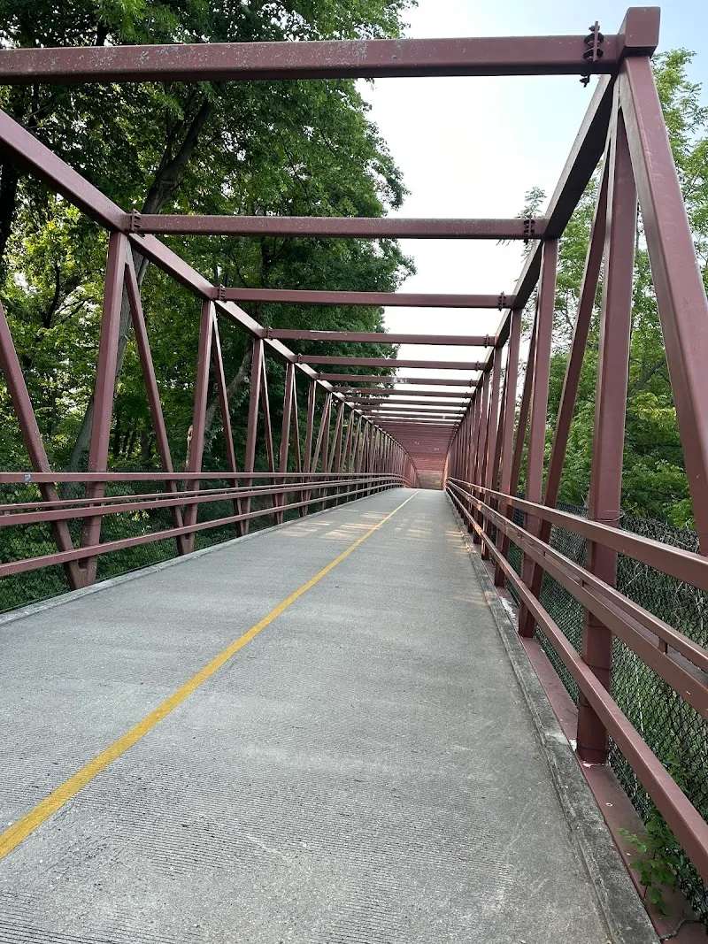 Busse Woods Bicycle Trail route in Schaumburg, IL