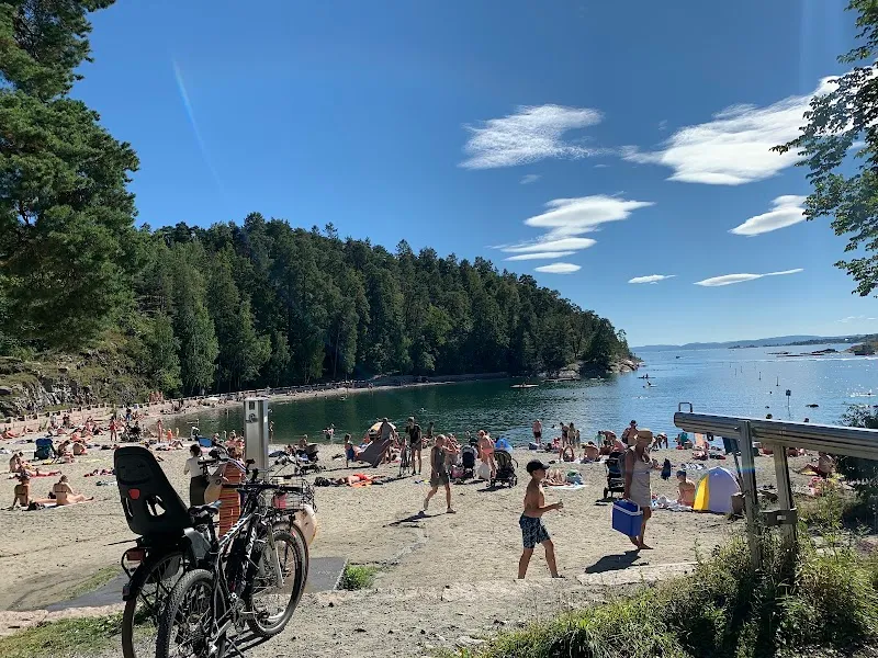 Bygdøy sjøbad beach in Oslo, OSL