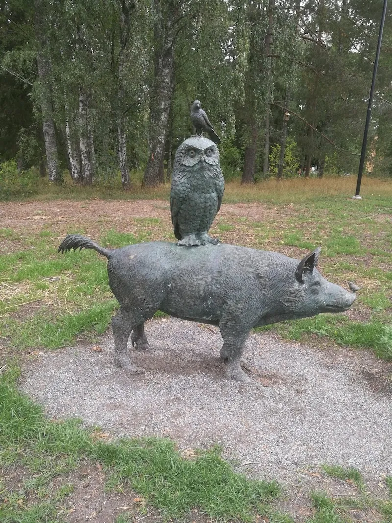 Åbyparken park in Västerhaninge, Stockholm