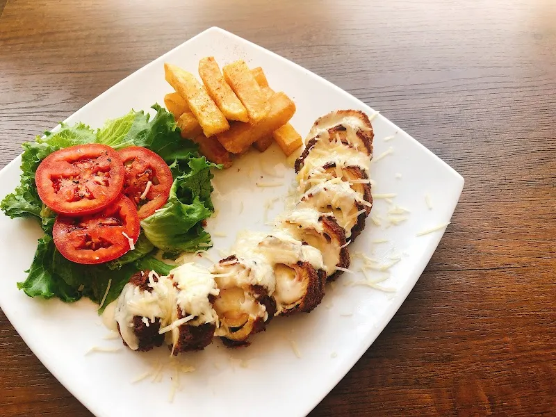 View of Café del Barrio in San Borja, Lima