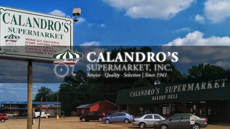 Calandro's Supermarket (Mid-City) butcher shop in Bocage, LA