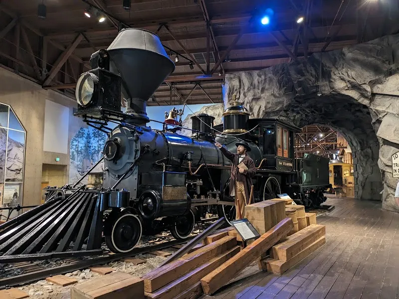 California State Railroad Museum tourist attraction in Sacramento, CA