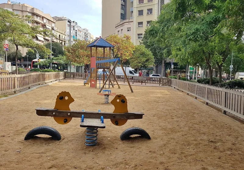 Can Bruixa Gardens park in Gavà, CT