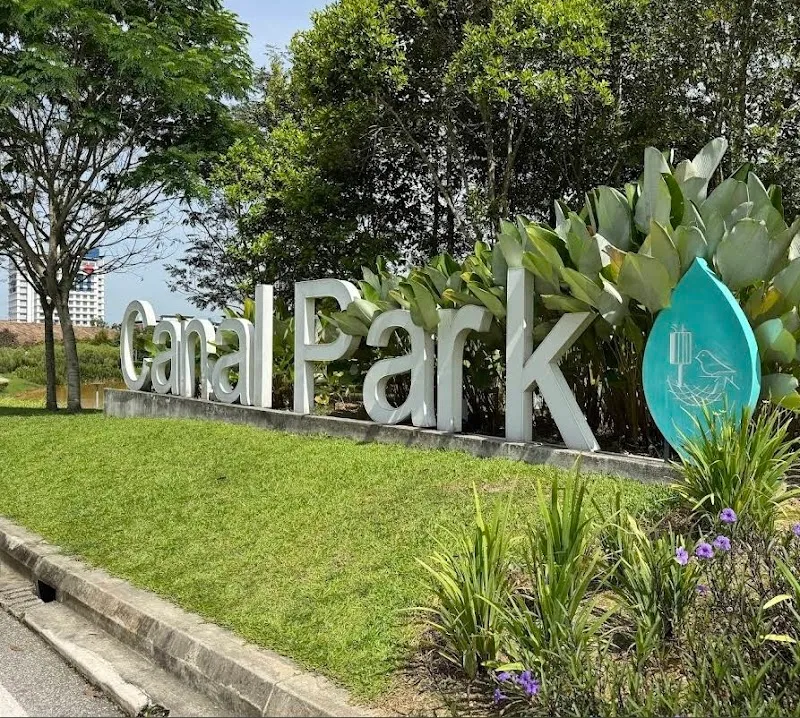 Canal Park park in Kajang, SG