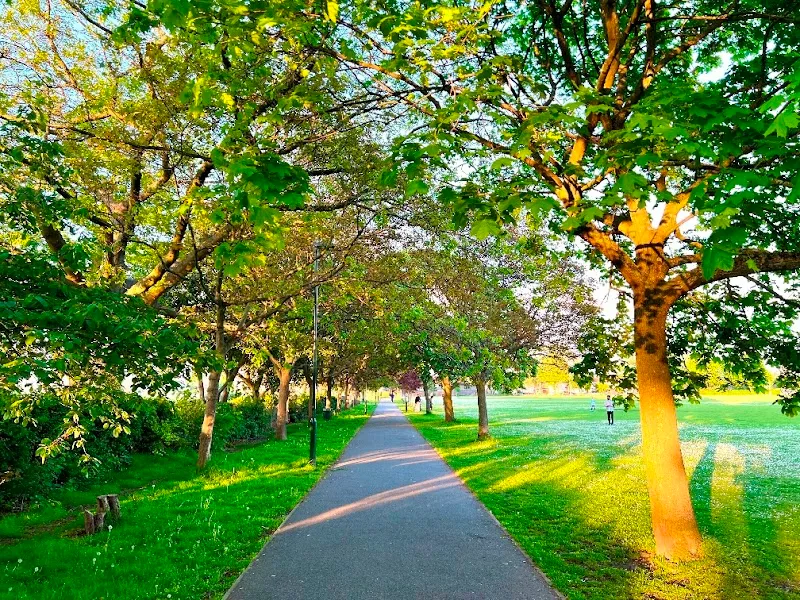 Canbury Gardens park in Kingston upon Thames, London