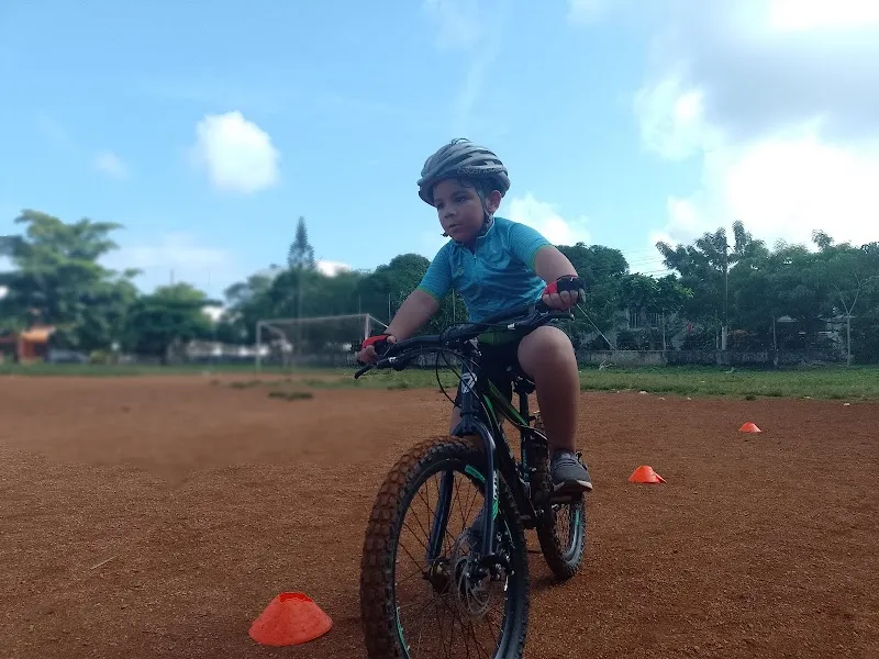 Cancha La Granja athletic field in San Fernando de Turbaco, Bolivar