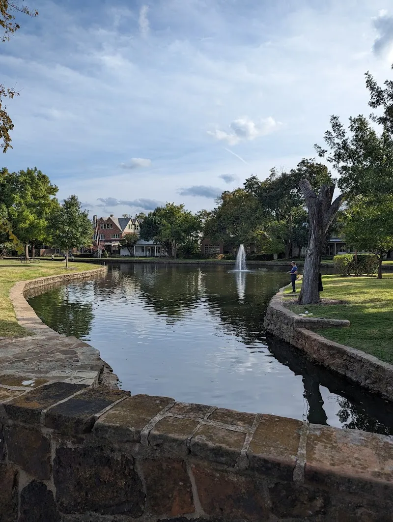 Caruth Park park in University Park, TX