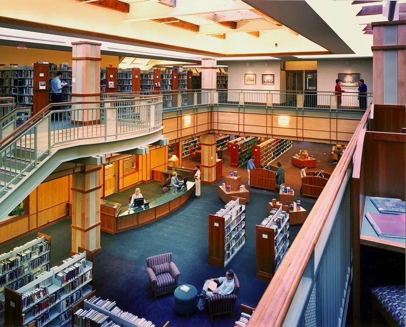 Cary Memorial Library library in Lexington, MA