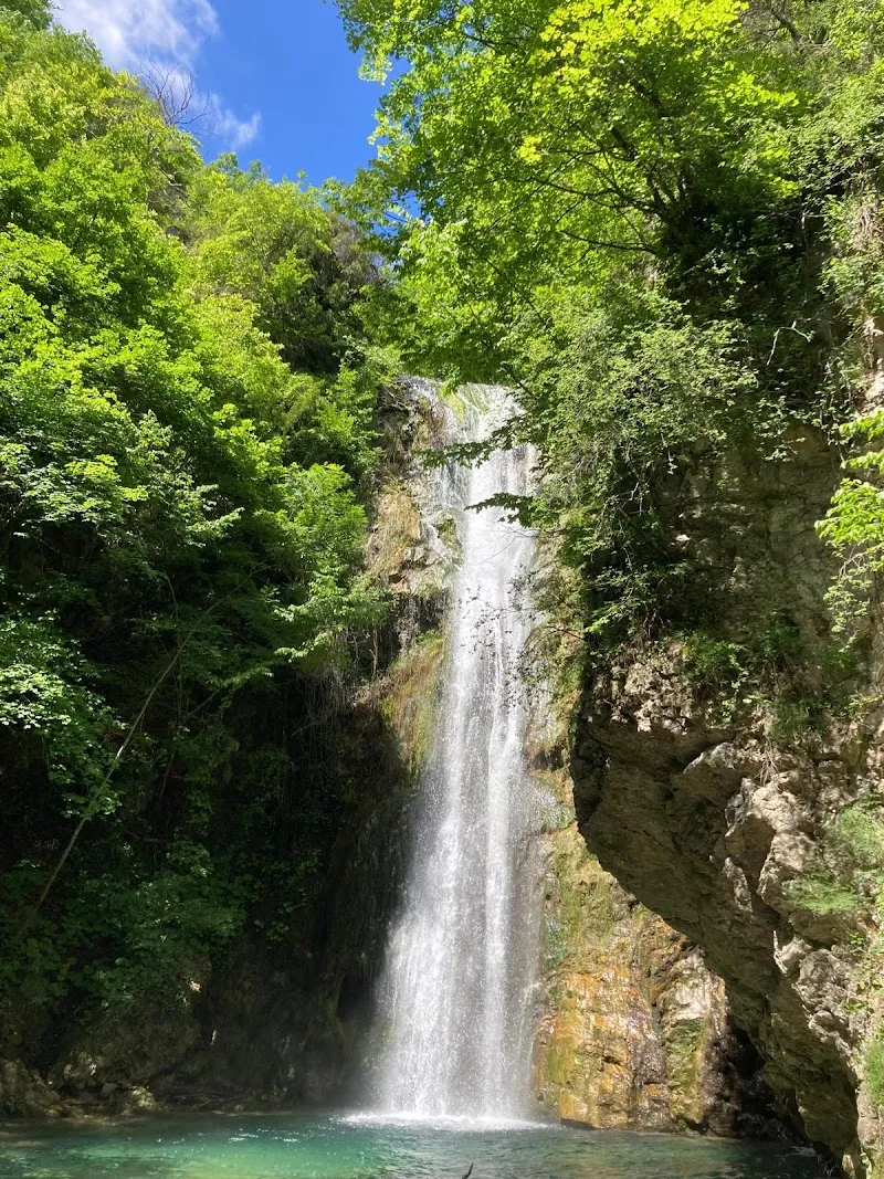 Cascade de Vescagne hiking area in Vence, PACA