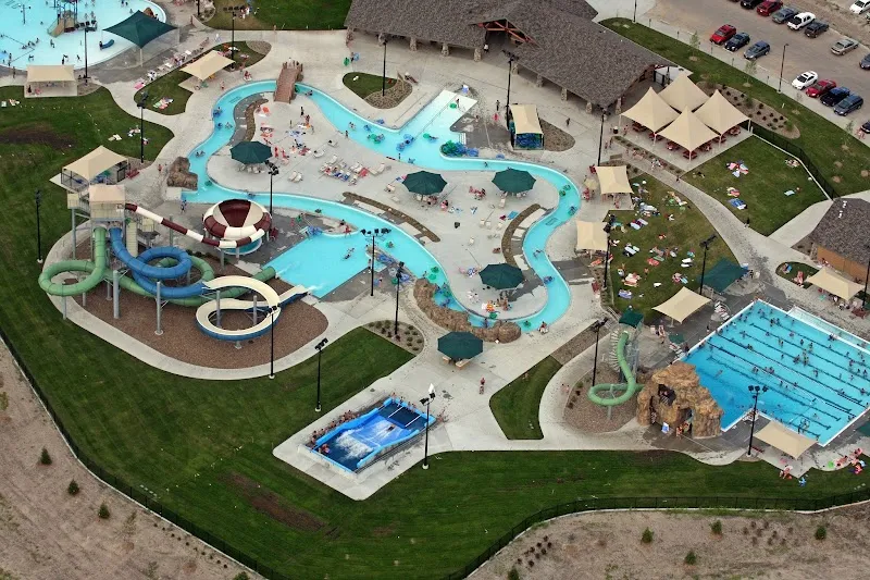 Cascade Falls Aquatic Center swimming pool in Ankeny, IA